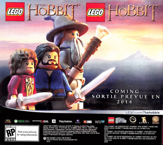 LEGO-игра по кинофильму «Хоббит» может выйти в следующем году